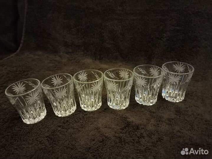 Посуда СССР хрусталь