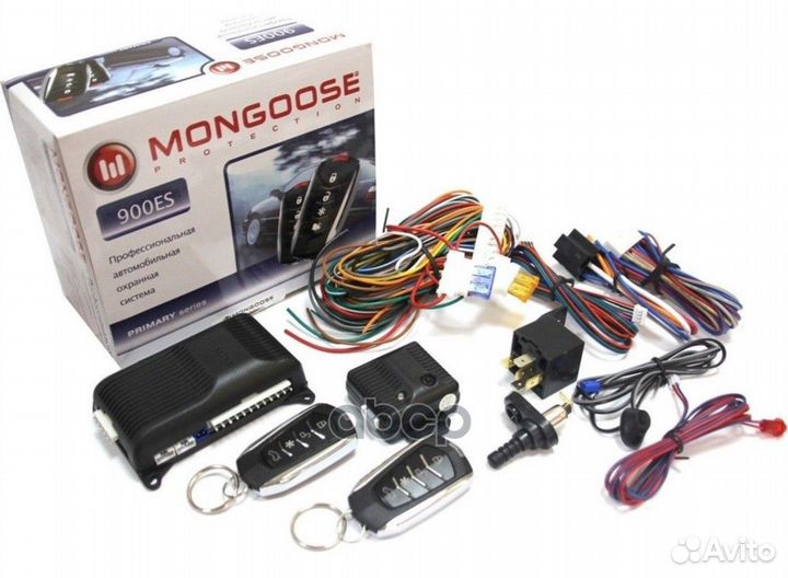 Сигнализация mongoose 900ES Line 4, силовые вых