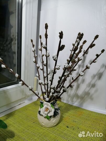 Цветы из бисера ручной работы