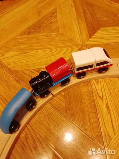 Деревянная железная дорога IKEA