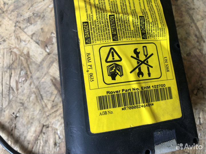 Подушка безопасности в сиденье rover 45