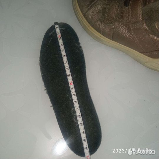 Ботинки демесезон ecco (30р)