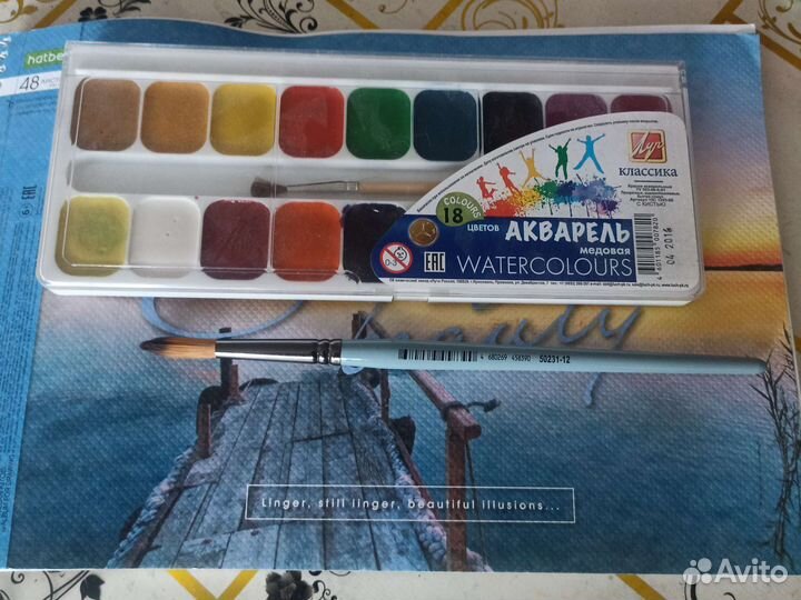 Набор для рисования в школу