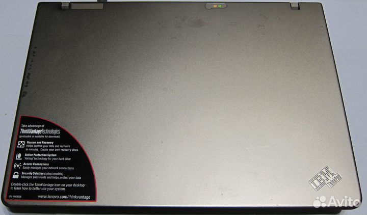 Ноутбук Thinkpad Lenovo Z61m титановый корпус
