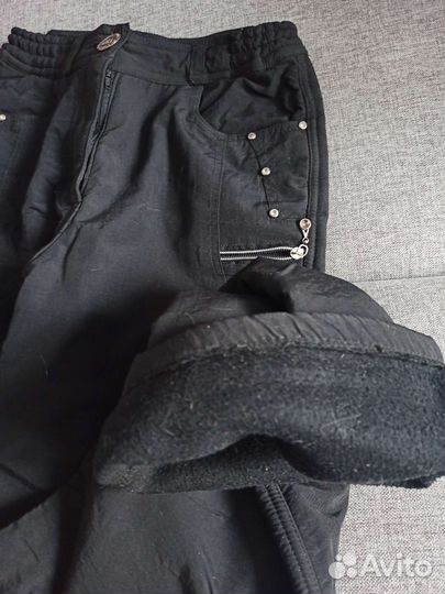 Балоневые брюки женские