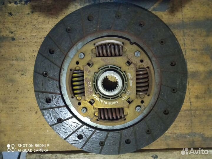 Корзина и диск сцепления на Getz