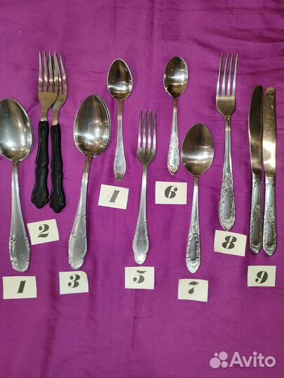 Столовые приборы СССР