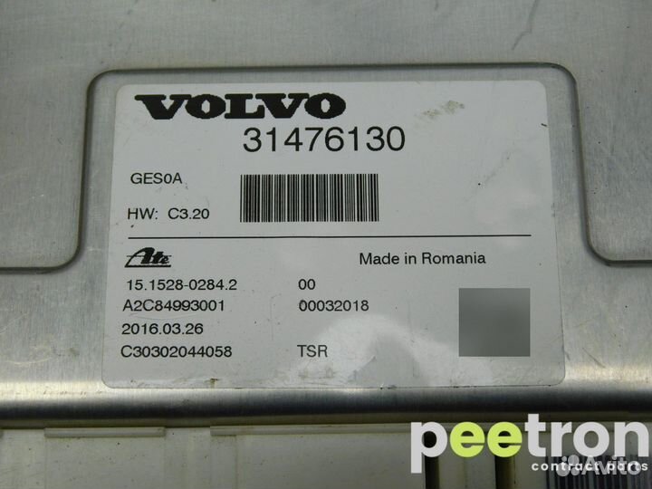 Б/У Б/У Блок управления двигателем 31476130 volvo