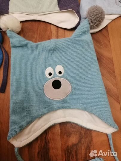 Шапки на мальчика Reima, Lassie р. 46-48