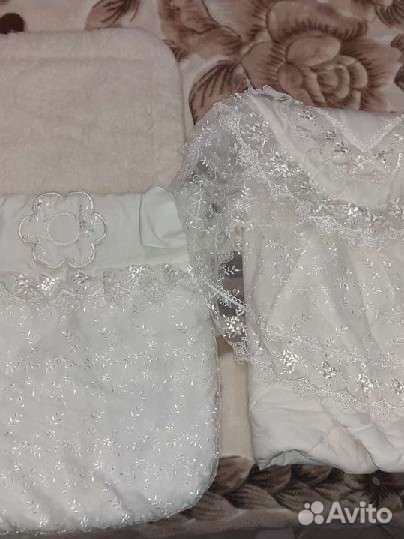 Конверт+одеяло (осень-зима) на выписку