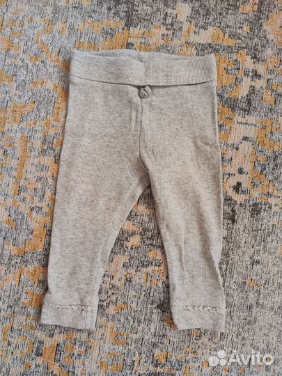 Лосины для девочки в рубчик next 73 размер 6-9 мес
