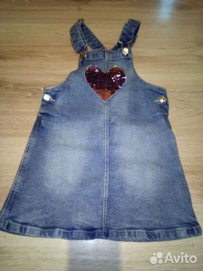 Сарафан р134 на 9 лет и обувка р28-29