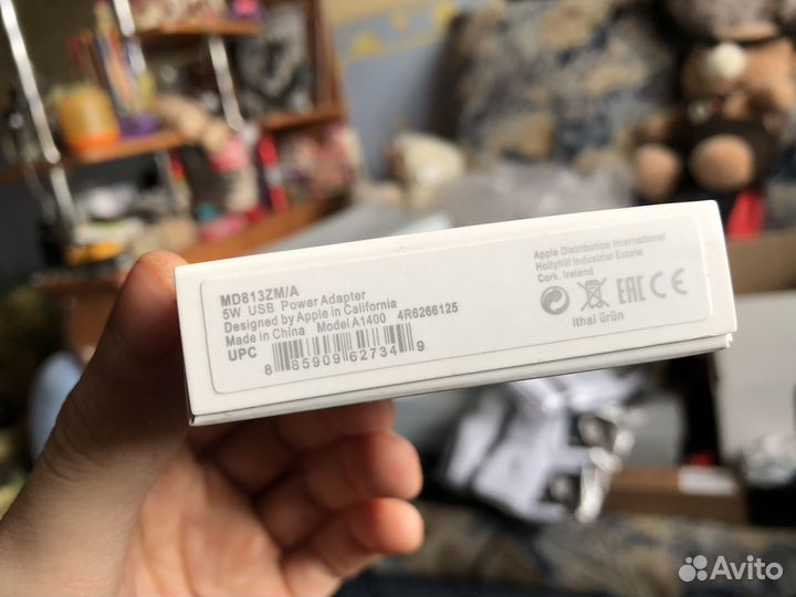 Адаптер питания apple usb 5w