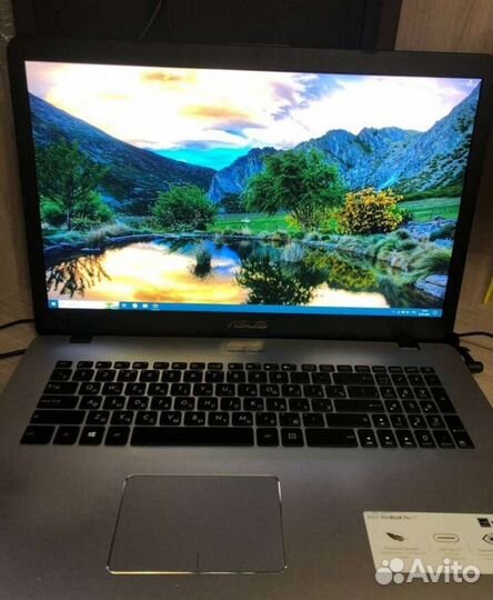 Игровой ноутбук asus 17.3