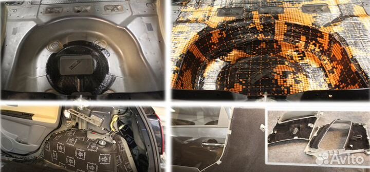 Шумоизоляция Автомобиля Комплексная tesla model Y