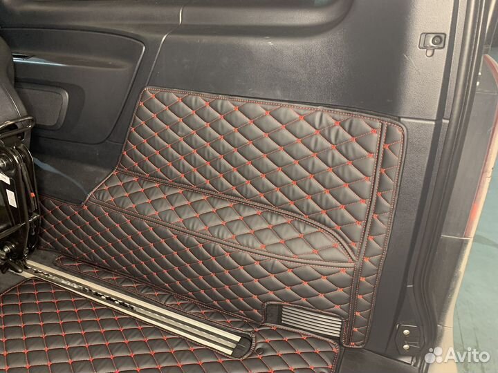 3d коврики в багажник Chevrolet Captiva