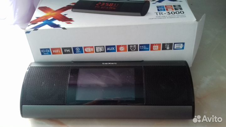 Часы - Радио Портативная аудиосистема