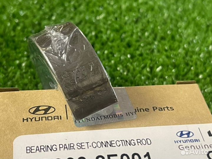 Вкладыши шатунные Creta Elantra I40 Sonata Tucson