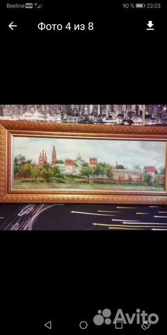 Картина маслом на холсте