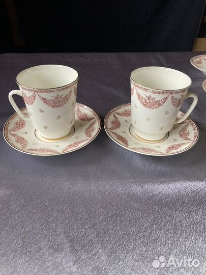 Кофейная пара лфз костяной фарфор