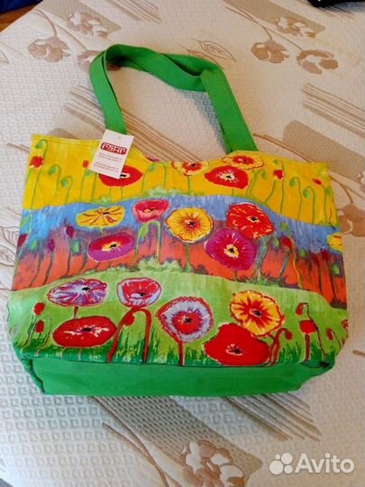 Продам сумку пляжную, новую, Индия