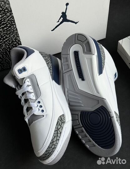 Jordan 3 Midnight Navy оригинал