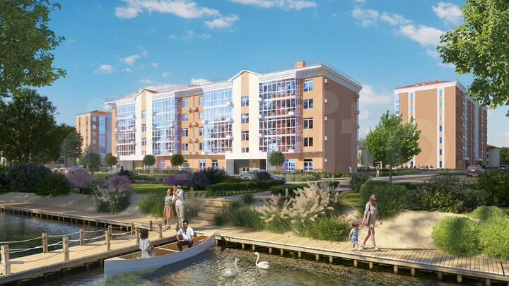 2-к. квартира, 56,5 м², 6/7 эт.