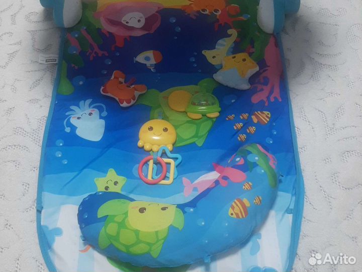 Развивающий коврик с пианино