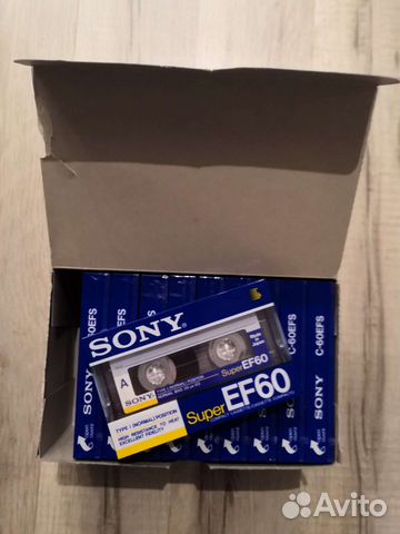 Аудиокассеты Sony купить в Санкт-Петербурге | Электроника | Авито