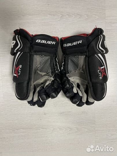 Хоккейные краги юниорские Bauer 1x lite 11''