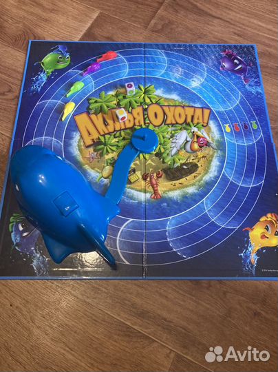 Игра настольная акулья охота