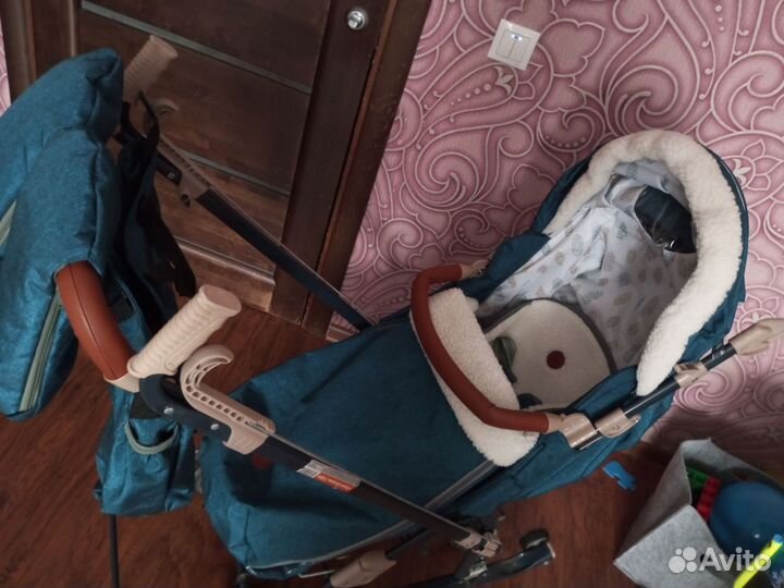 Санки коляска nika 7 8