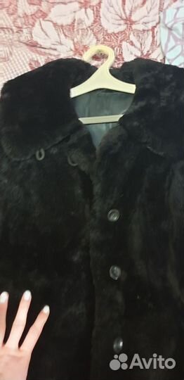 Шуба женская натуральная мутон