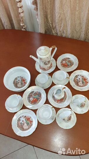 Чайный Сервиз Мадонна гдр