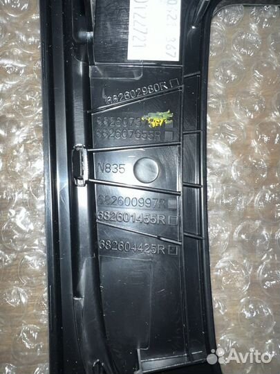 Renault logan 2 рамка торпеды