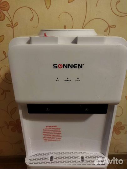 Кулер для воды sonnen FE-02, нагр/охл