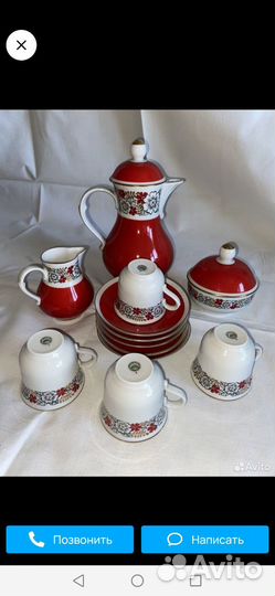 Кофейный сервиз гдр