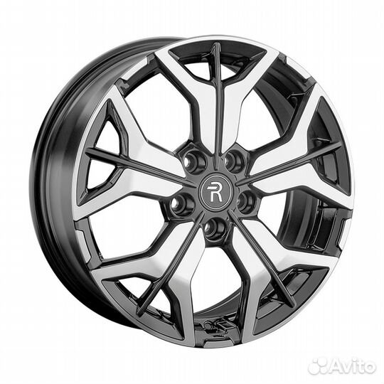 Литые диски 7x17 5x110 67.1 ET45 Реплика (LS) CHG8 BKF