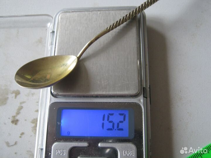 Серебряная чайная ложка СССР