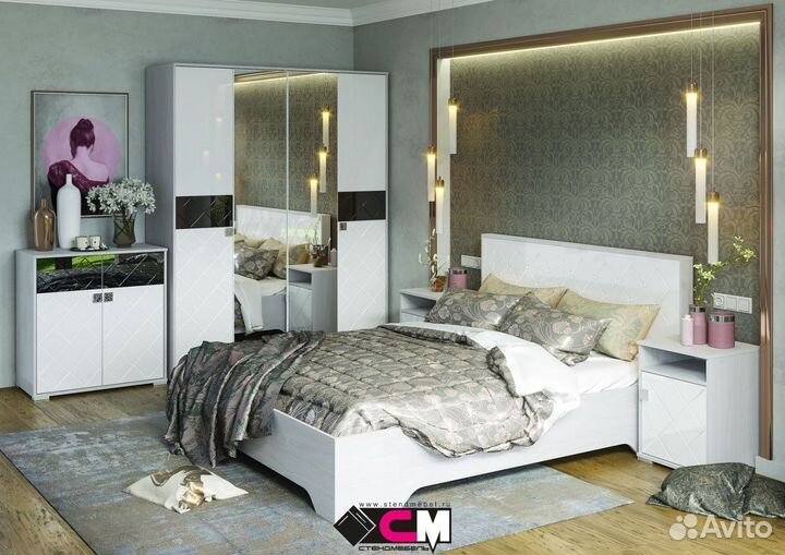 Спальный гарнитур новый. Цена за всё