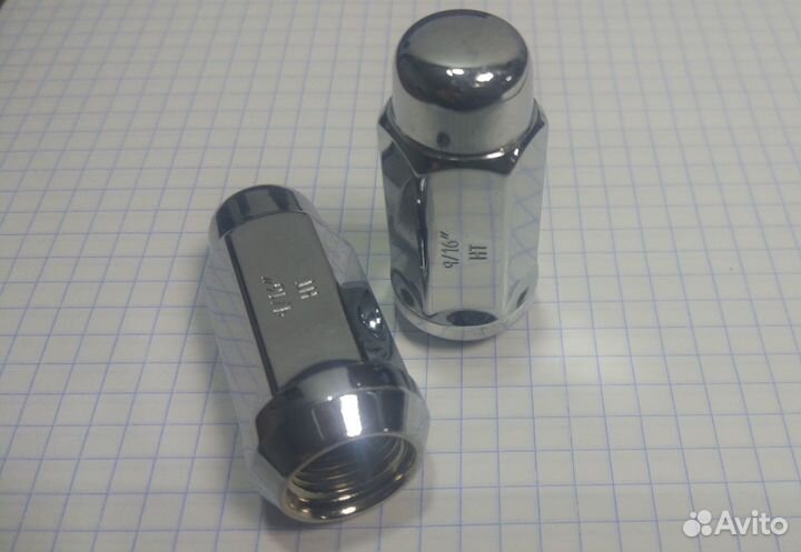 Гайка колесная, дюймовая 9/16-18