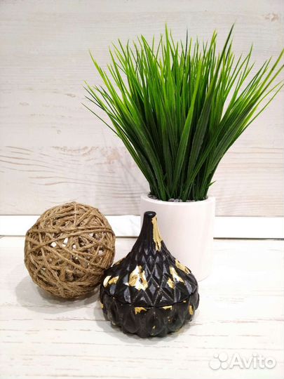 Шкатулка из гипса для декора