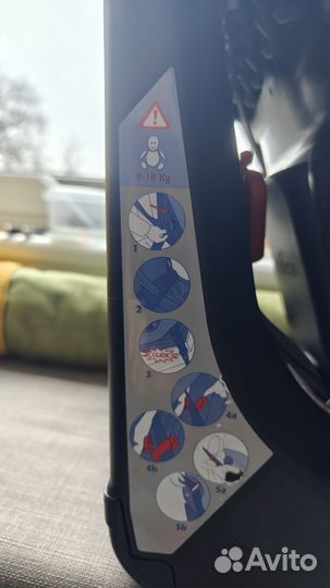 Детское автокресло chicco 9-18 кг