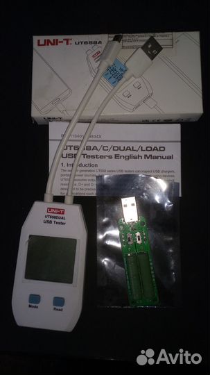 USB-тестер UNI-T UT658dual