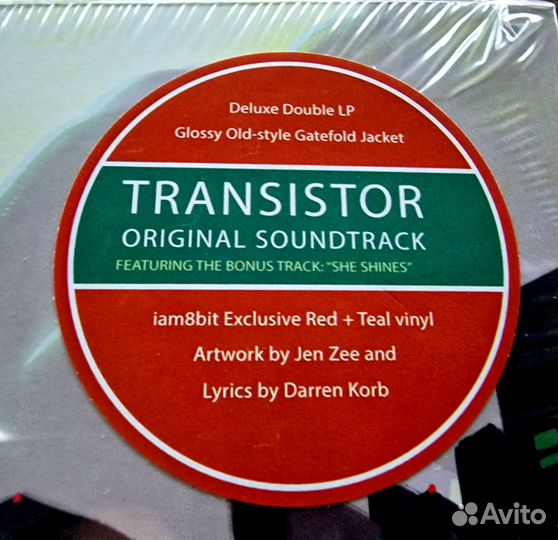 Transistor 2xLP винил музыка из игры