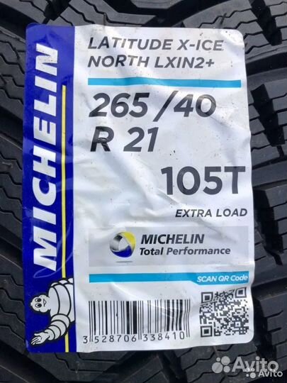 Michelin Latitude X-Ice North 2 + 265/40 R21 105T