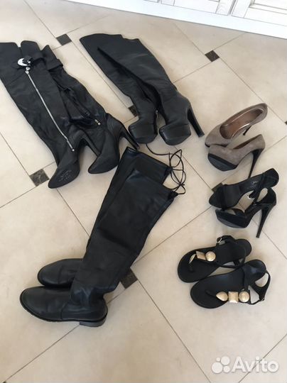 Сапоги, ботфорты, туфли, босоножки. Б/у