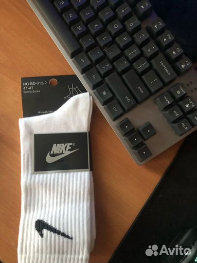 Носки Nike белые