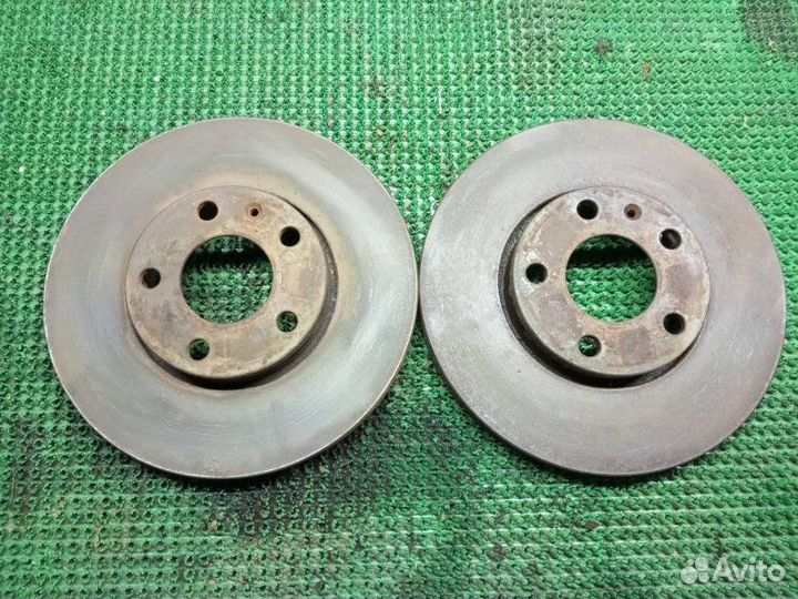 Диски тормозные (комплект) передние Audi A4 B6 AVJ