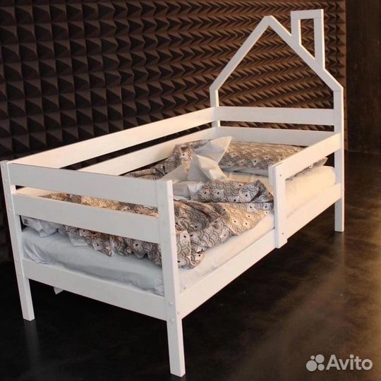 Детская кровать Софа-домик